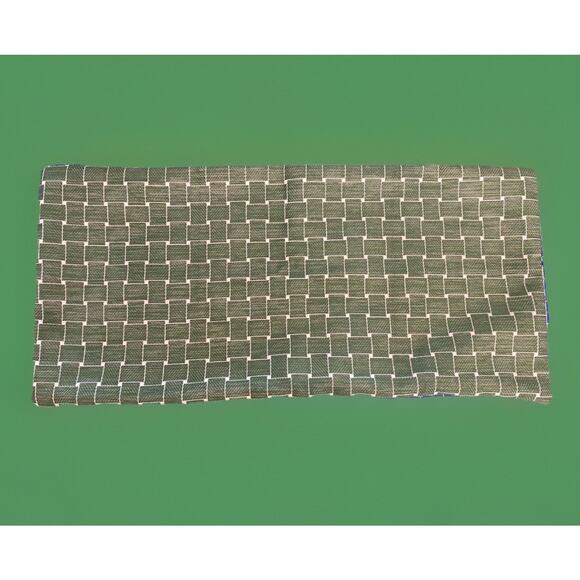 Kravet Lumbar Fiberfill Pillow "Waterlily Velvet" 2 Looks 1 Pillow 11"x24" - Picture 4 of 5